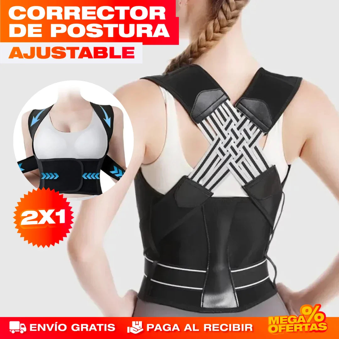 Corrector de Postura Ajustable – Promo 2x1