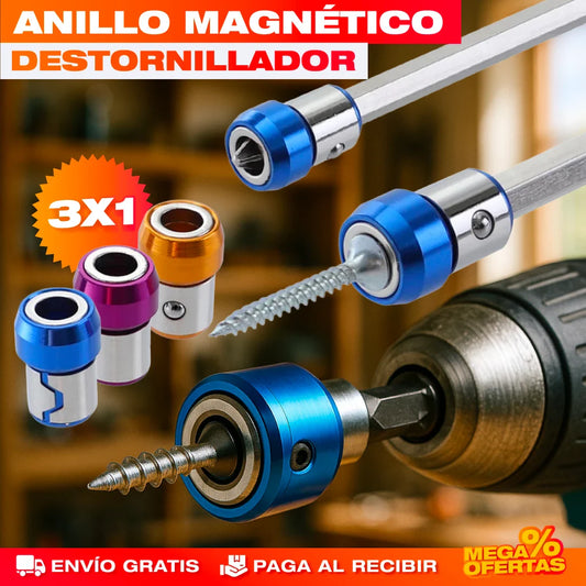 Anillo Magnético para Destornillador – Promo 3x1