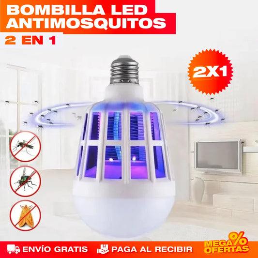 Bombilla LED Antimosquito 2 en 1 – Promo 2x1