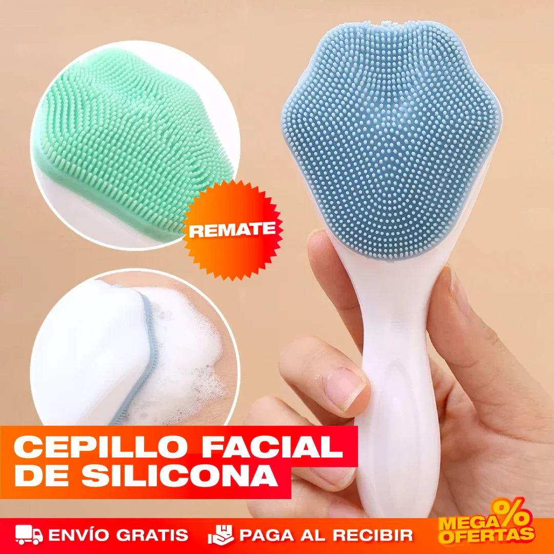 Cepillo Facial de Silicona