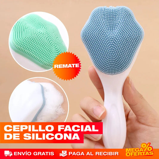 Cepillo Facial de Silicona