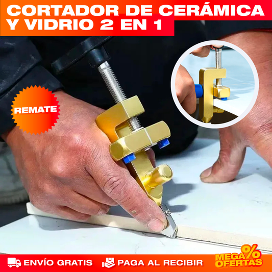 Cortador de Cerámica 2 en 1