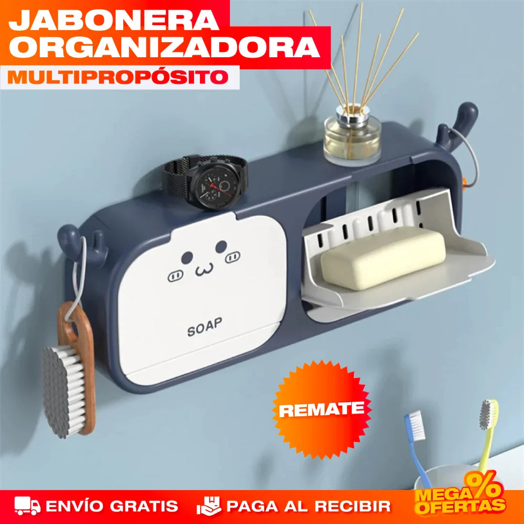 Jabonera Organizadora Multifuncional