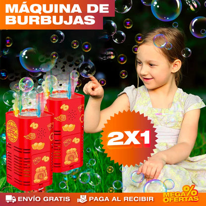 Máquina de Burbujas de Fuegos Artificiales – Promo 2x1