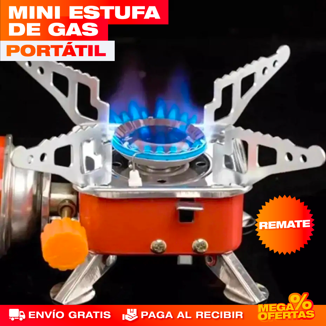 Mini Estufa de Gas Portátil