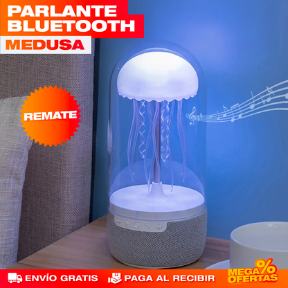 Parlante Bluetooth con Luces Medusa