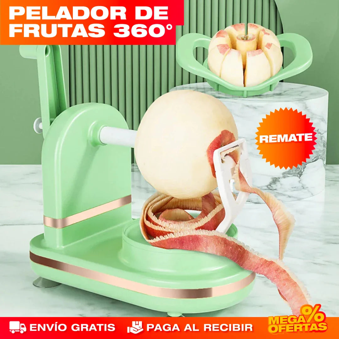 Pelador de Frutas Giratorio 360° Luxury