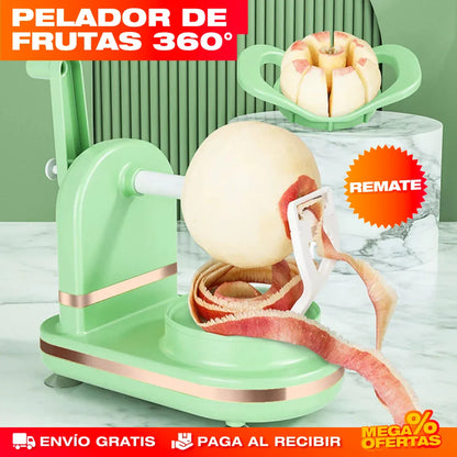 Pelador de Frutas Giratorio 360° Luxury