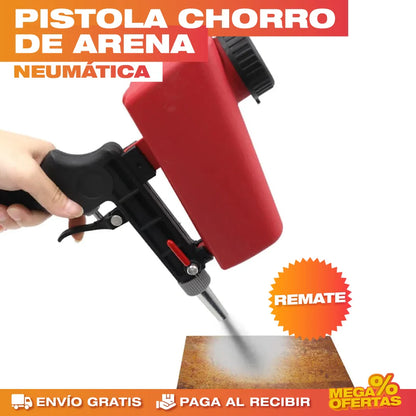 Pistola de Chorro de Arena Neumática