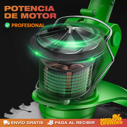 Cortadora Podadora de Césped Recargable