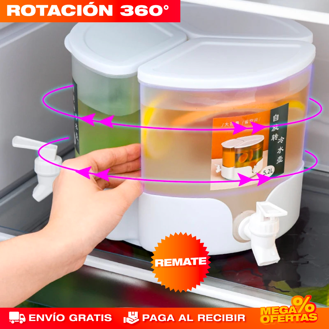 Dispensador de Bebidas 3 en 1 – 5.2 Litros