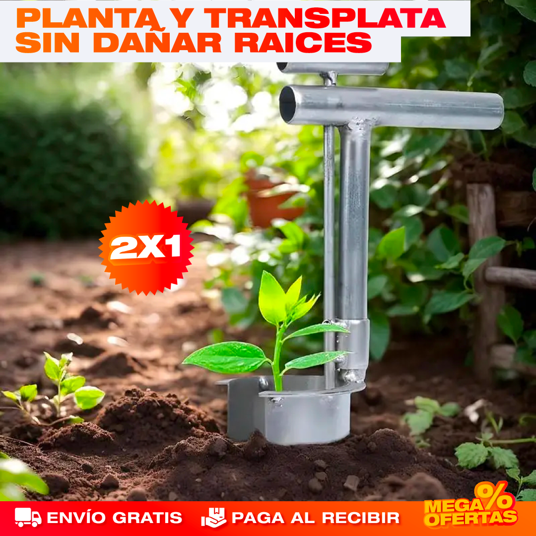 Herramienta para Plantar y Trasplantar Mango Largo – Promo 2x1