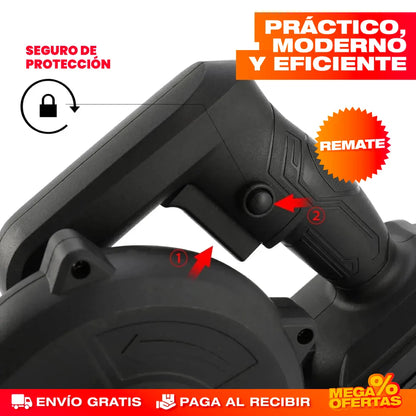 Soplador y Aspirador Portátil Inalámbrico