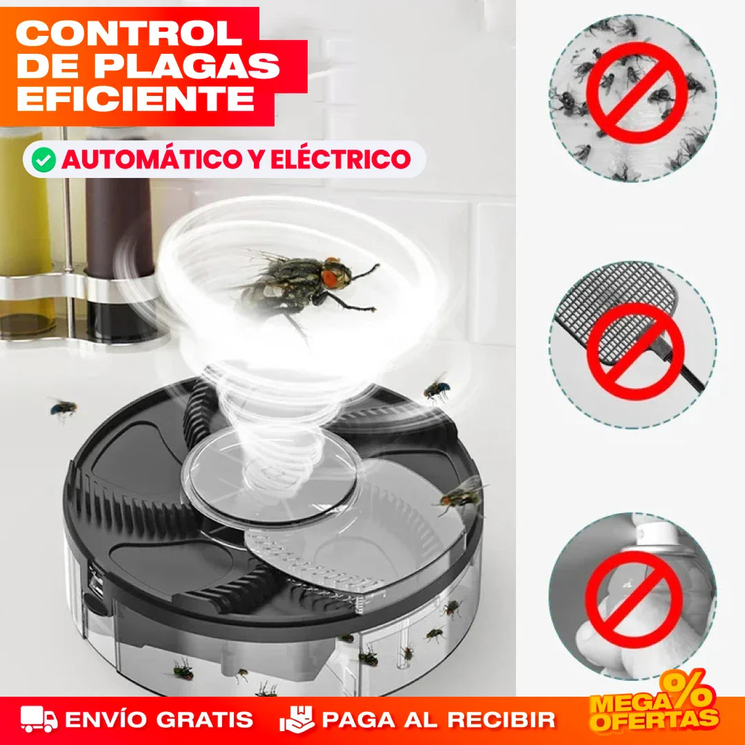 Trampa Eléctrica para Moscas – Antiplagas