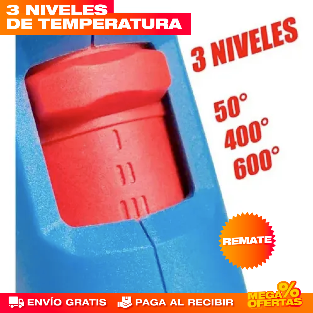 Pistola de Calor Profesional