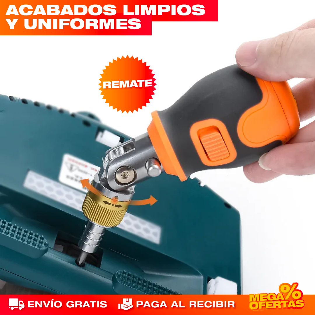 Set de Destornillador Multiángulo – 8 Piezas