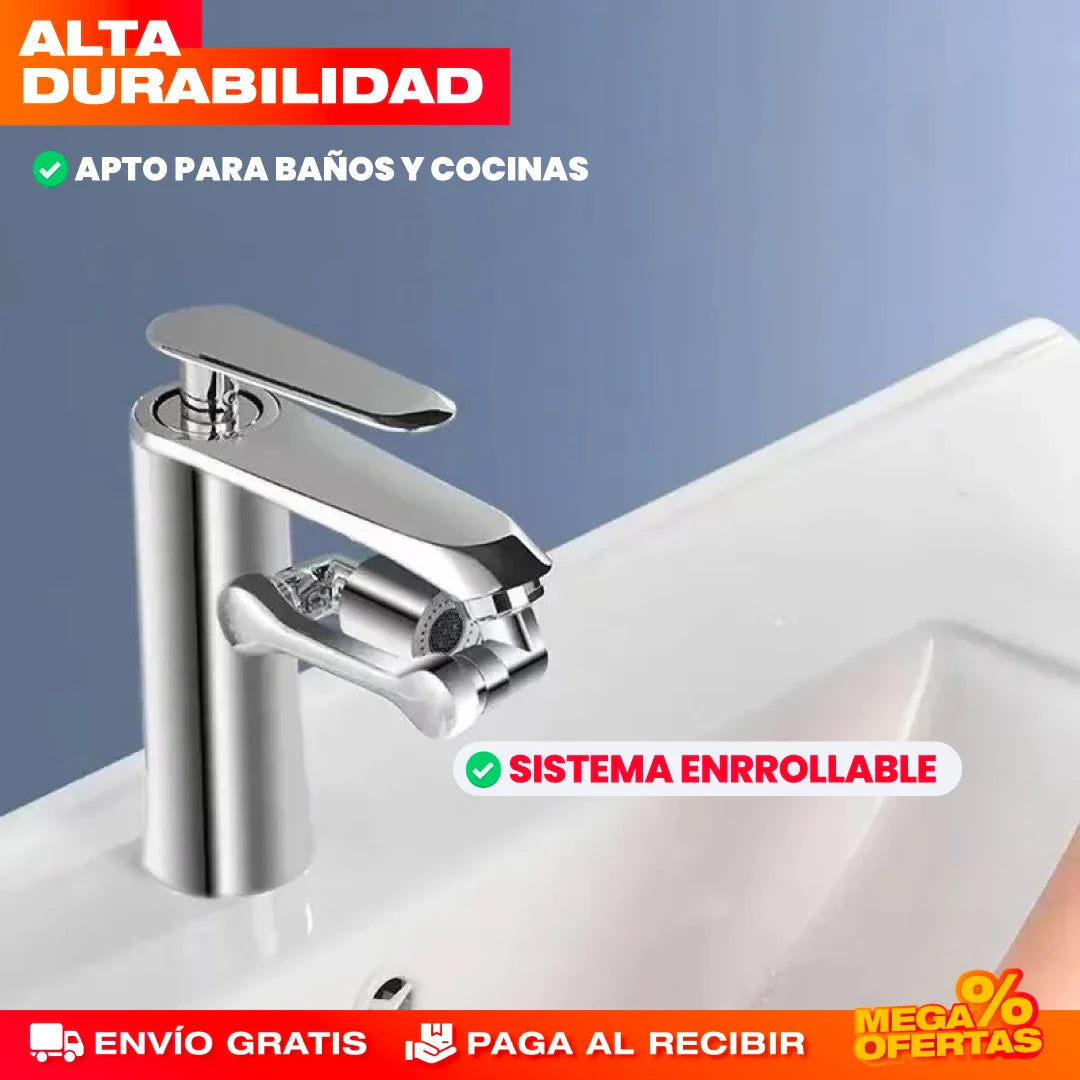 Grifo Universal con Extensión Giratoria