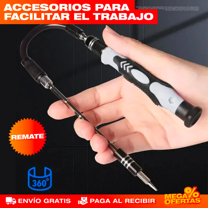Kit Destornilladores para Electrónicos – 110 Piezas