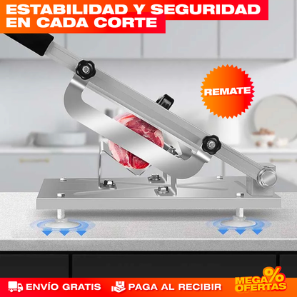Rebanadora de Carne y Jamones Portátil