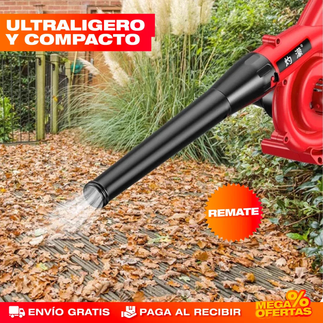 Soplador y Aspirador Portátil Inalámbrico