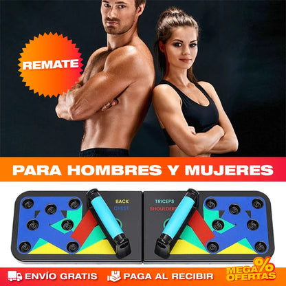 Tabla de Flexiones 9 en 1 – Gimnasio en Casa