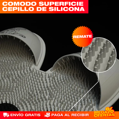 Tapete de Lavado y Masaje de Pies para Ducha