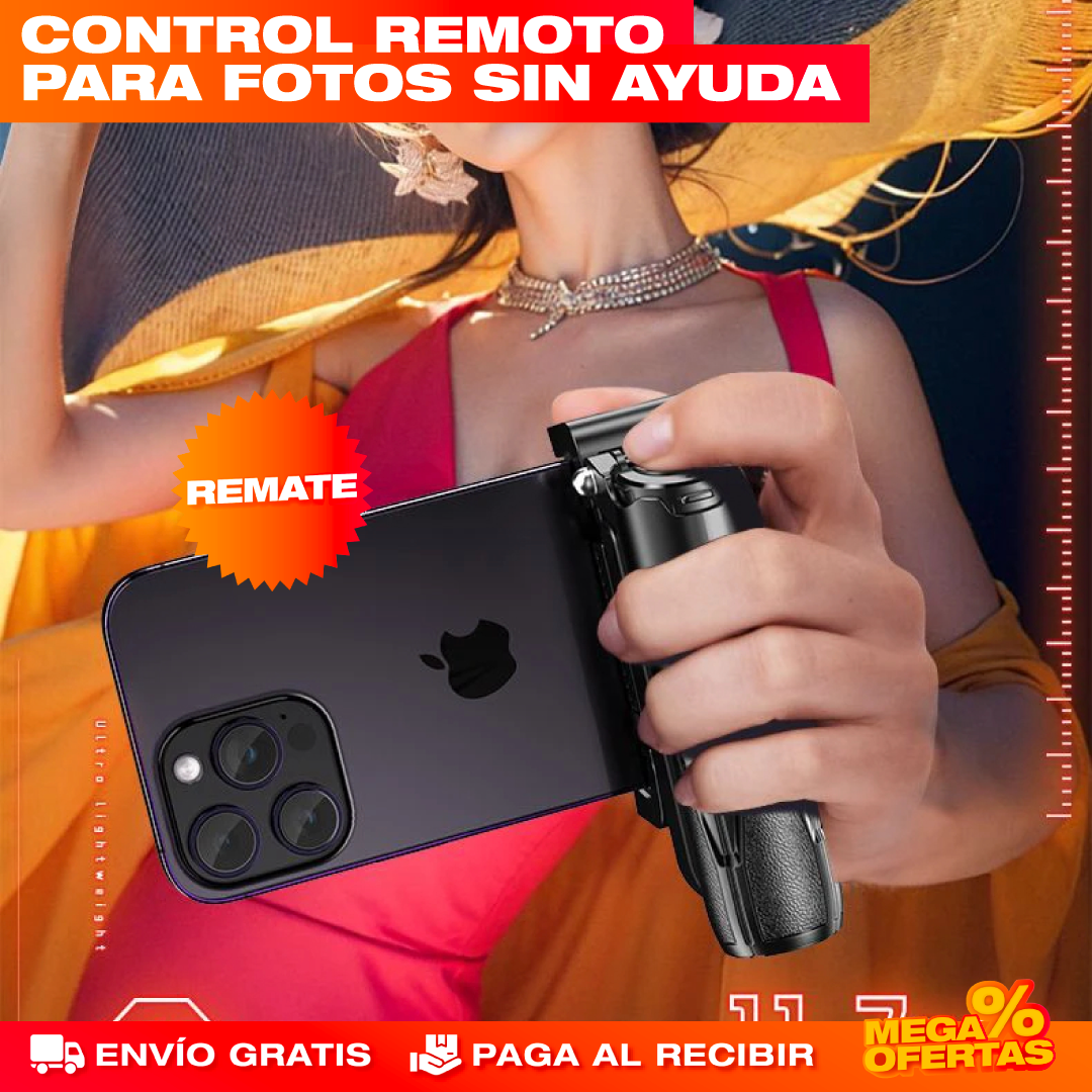 Trípode Selfie Bluetooth 3 en 1