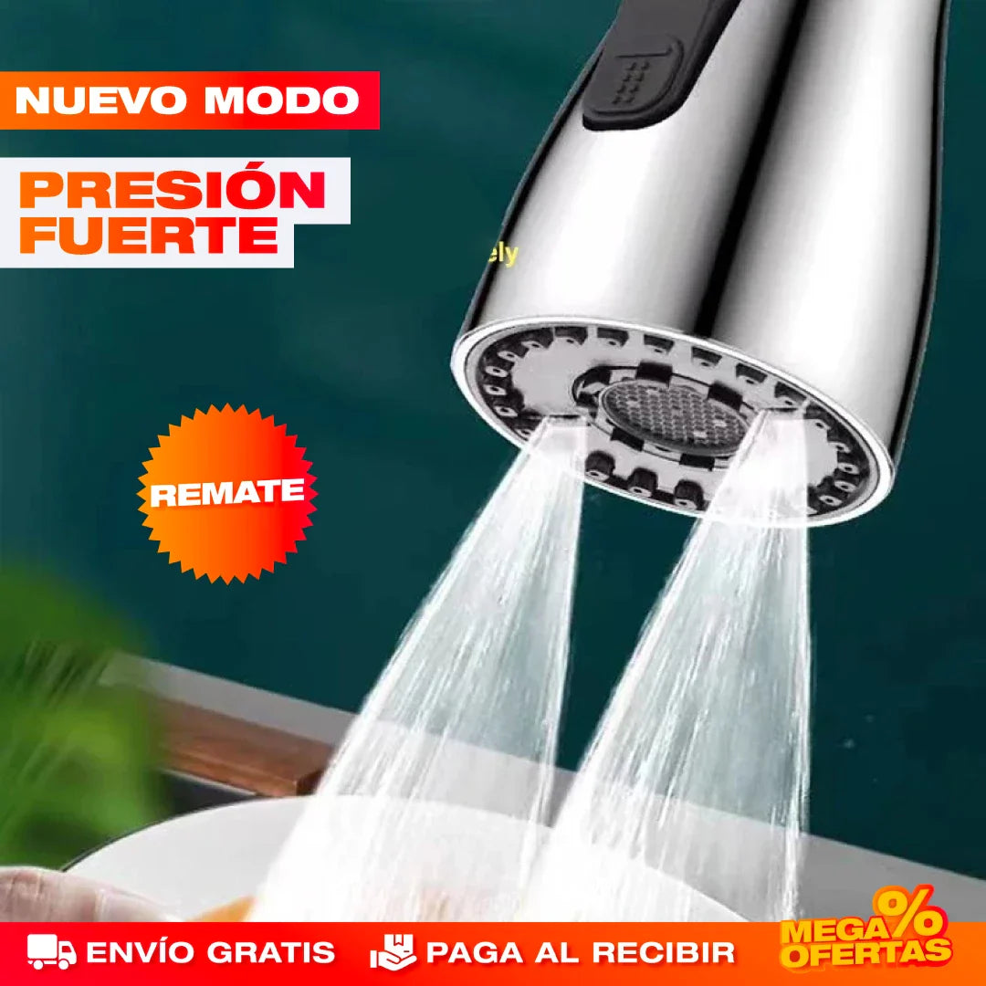 Aireador y Extensor 3 en 1 para Grifo