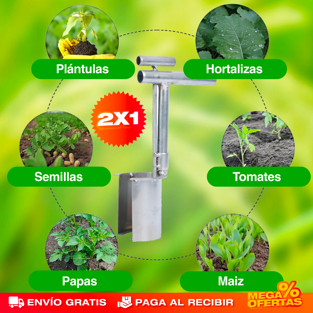 Herramienta para Plantar y Trasplantar Mango Largo – Promo 2x1