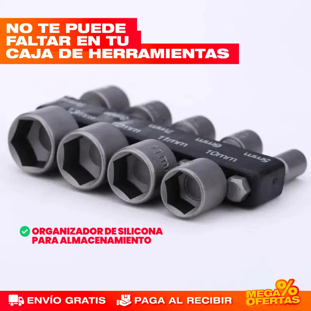 Boquillas de Llaves Hexagonales – Set x14