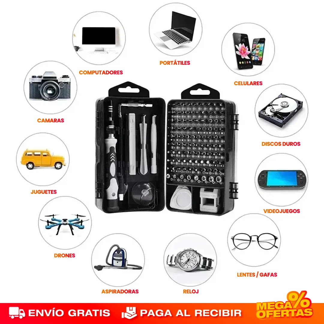 Set de Destornillador para Celular