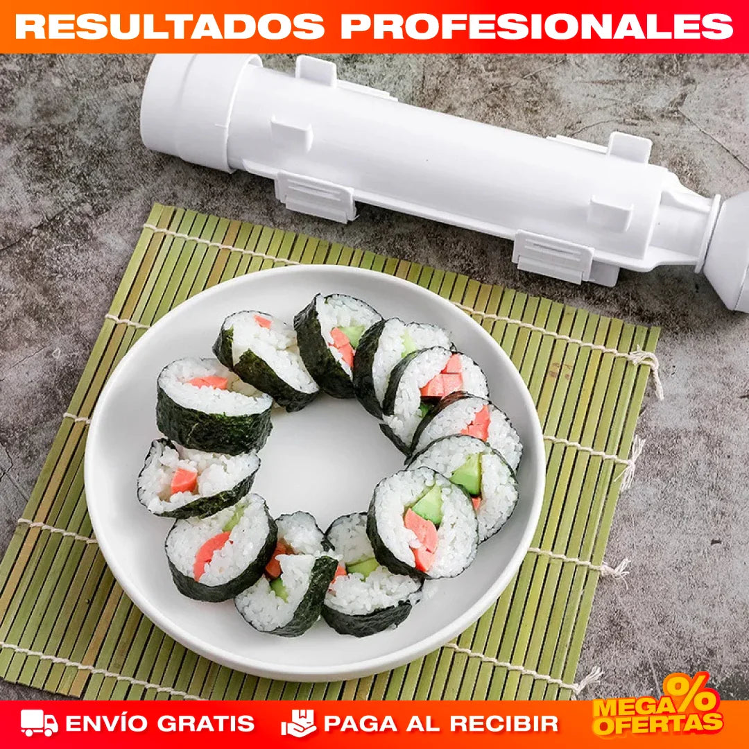 Molde Cilíndrico para Hacer Sushi en Casa