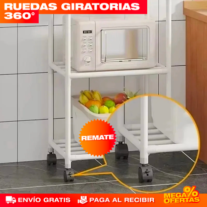Estante Organizador Vertical de 6 Niveles