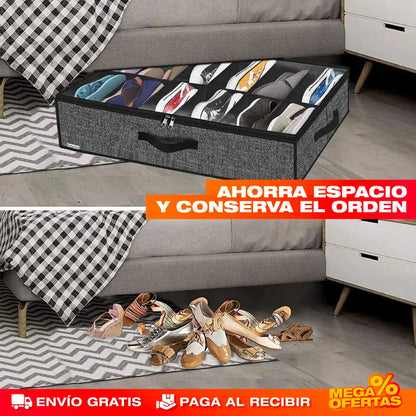 ZapBox™ – Organizador de Zapatos bajo la Cama