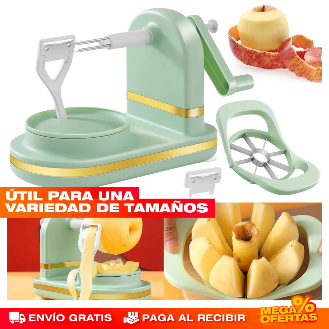 Pelador de Frutas Giratorio 360° Luxury