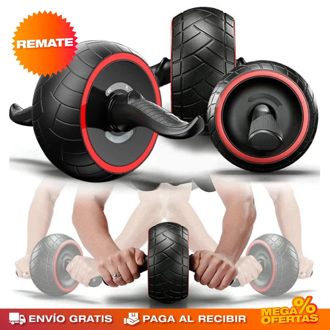 Rueda Abdominales Rebote Automático