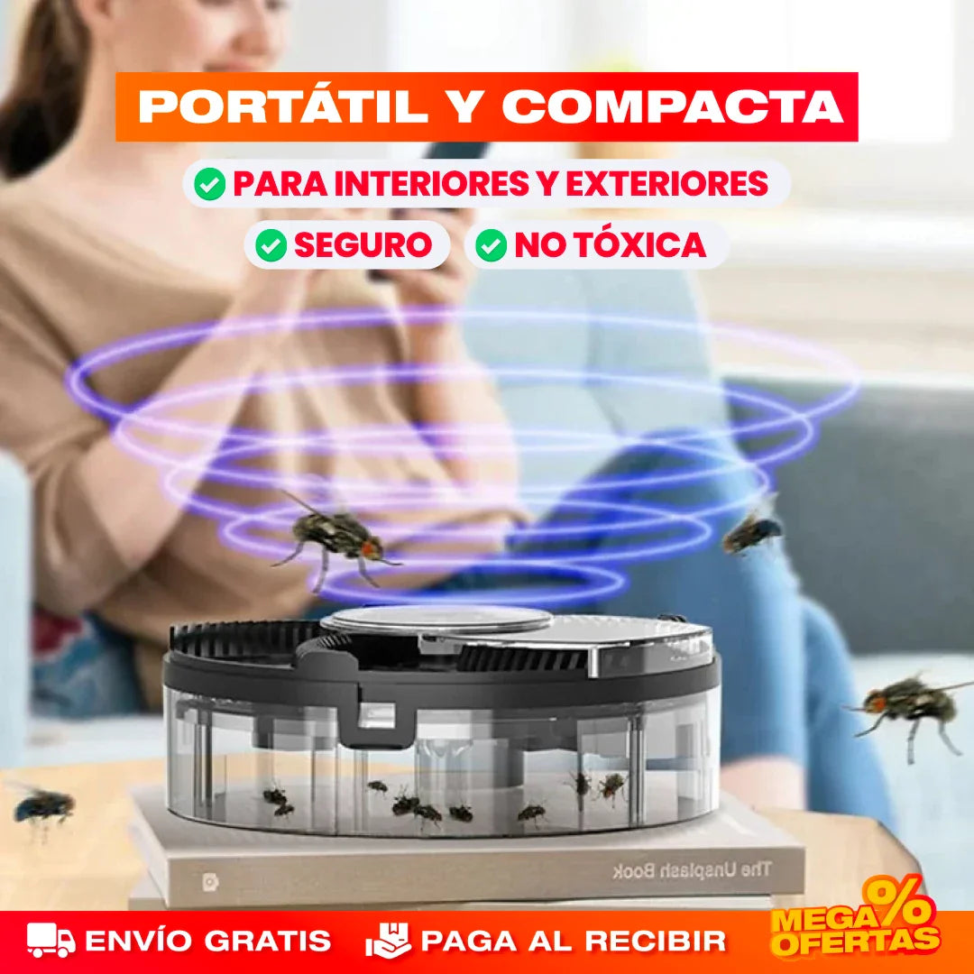 Trampa Eléctrica para Moscas – Antiplagas