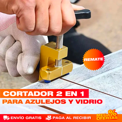 Cortador de Cerámica 2 en 1