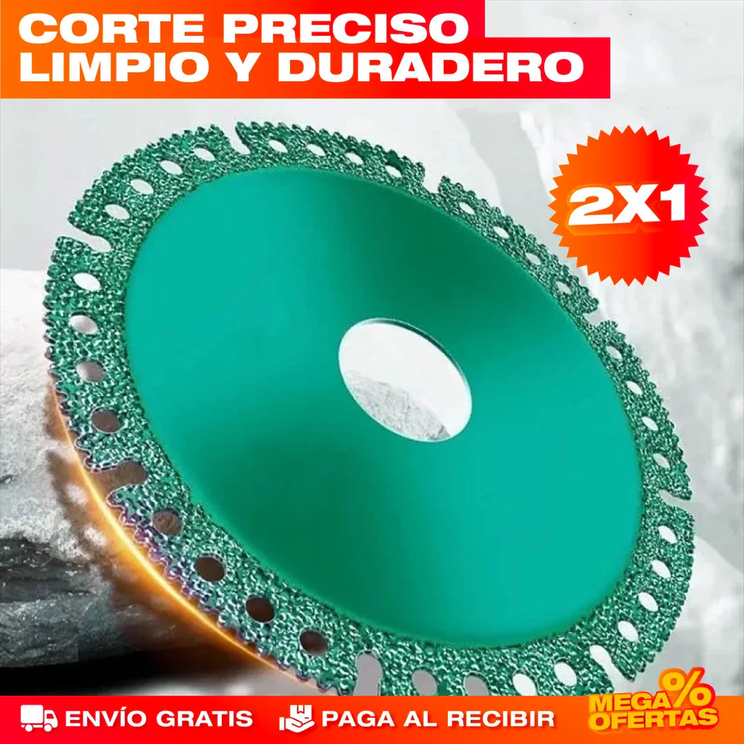 Disco de Corte de Diamante Indestructible – Promo 2x1