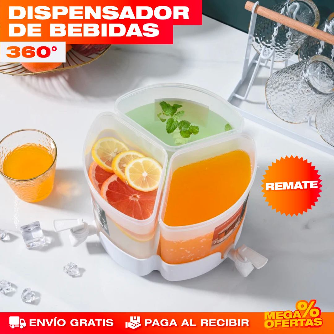Dispensador de Bebidas 3 en 1 – 5.2 Litros
