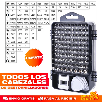 Set de Destornillador para Celular