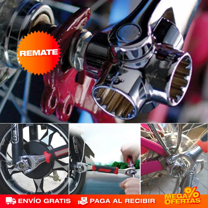 Llave Inglesa Multifuncional 8 en 1