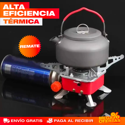 Mini Estufa de Gas Portátil