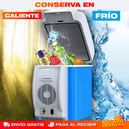 Mini Nevera 7.5 Litros para Carro y Hogar