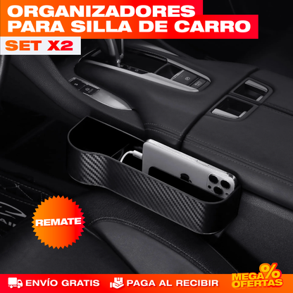 Organizadores para Silla de Carro – Combo x2