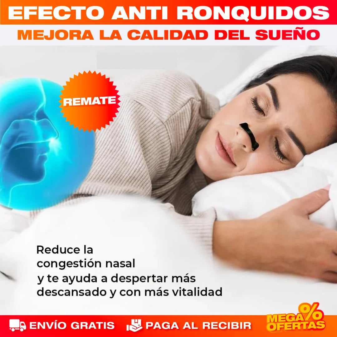 Tiras Nasales Magnéticas Antirronquidos y Deportivas
