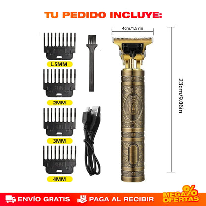 Máquina Barbera Buda Trimmer® Profesional Recargable