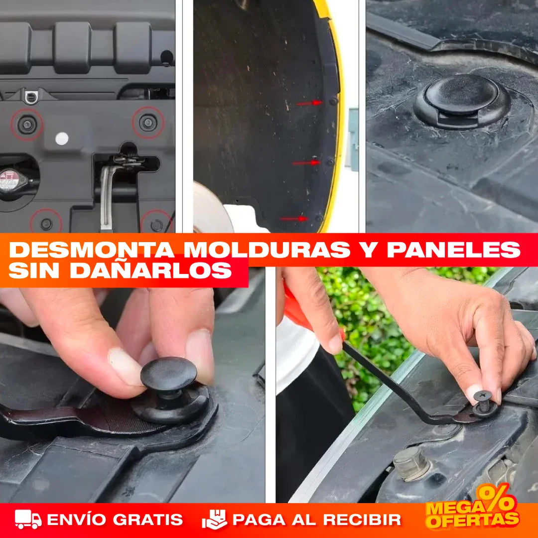 Kit Profesional de Pines y Herramientas Automotrices – 725 Piezas