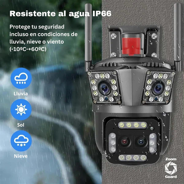 ZOOM GUARD - CAMARA DE SEGURIDAD + MEMORIA ILIMITADA