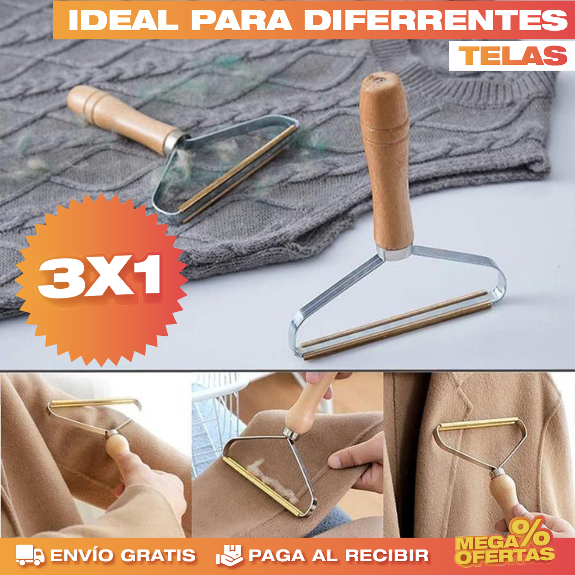 Cepillo Mágico Removedor – Promo 3x1